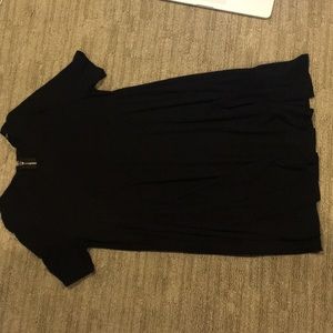 Abercrombie & Fitch black t-shirt dress